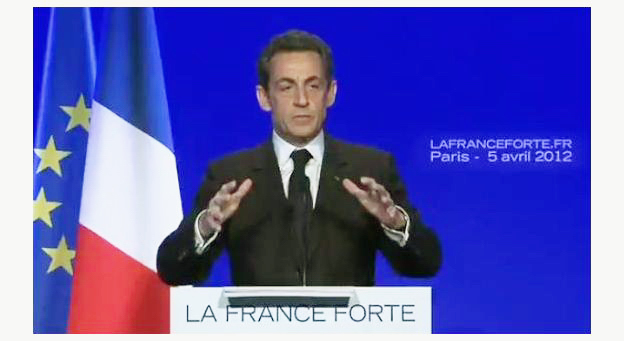 Sarkozy présente son projet pour la France - capture