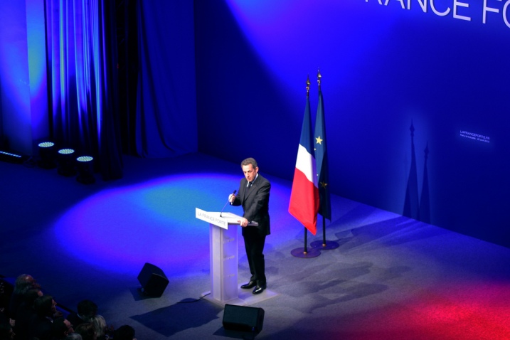 Nicolas Sarkozy le 22 avril 2012 - cc UMP Photos